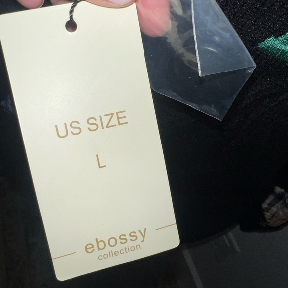 Black Graphic Women's Cardigan - Picture 4 of 6